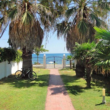 Avdira Seaside House Villa Bagian luar foto