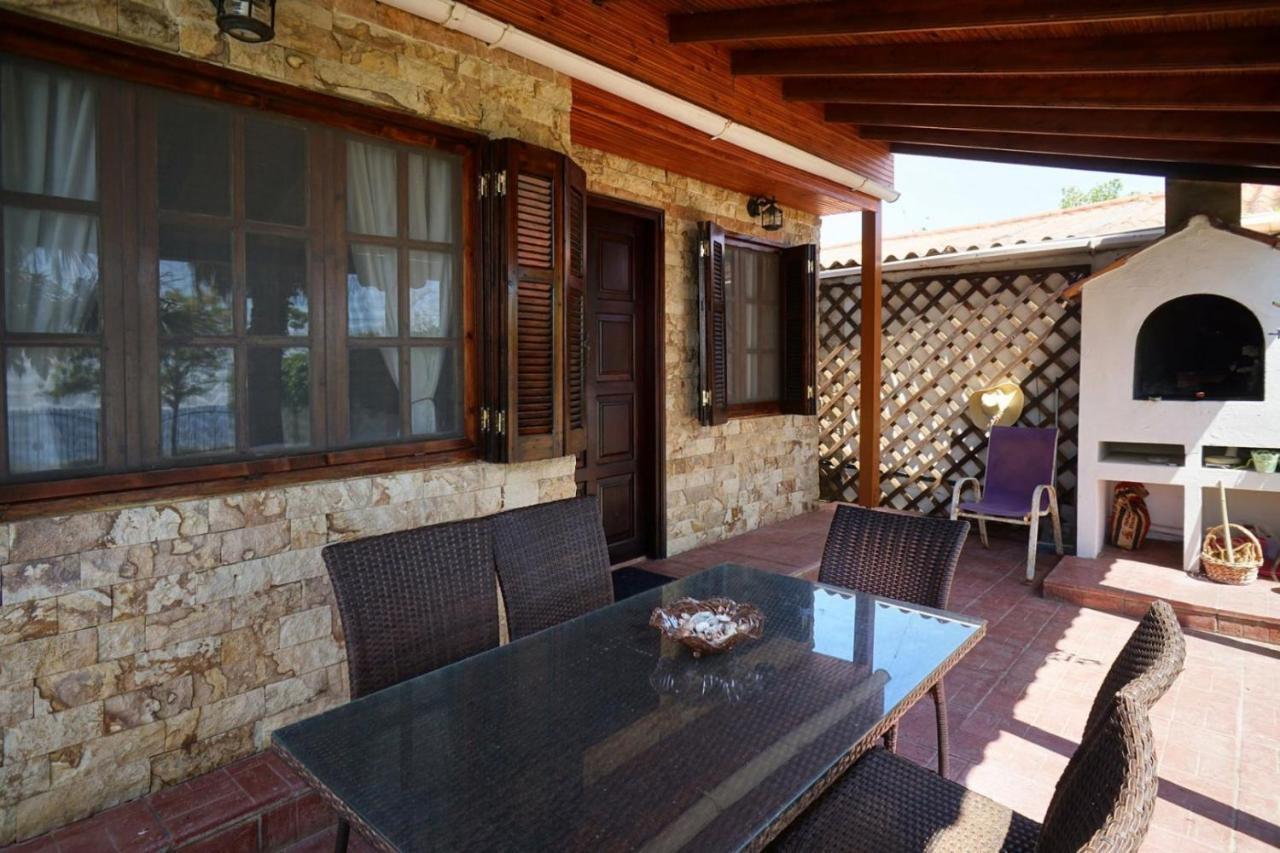 Avdira Seaside House Villa Bagian luar foto