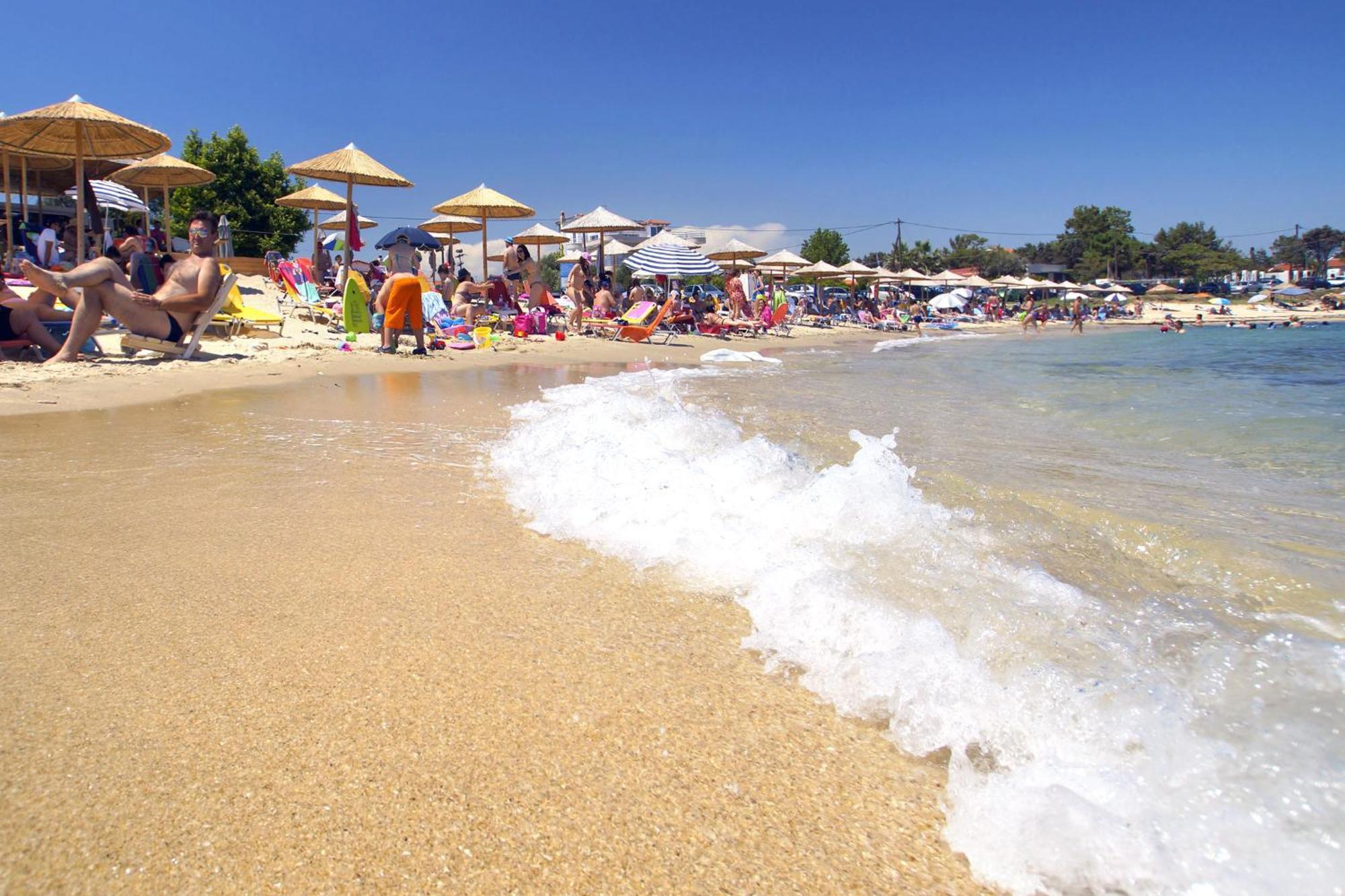 Avdira Seaside House Villa Bagian luar foto