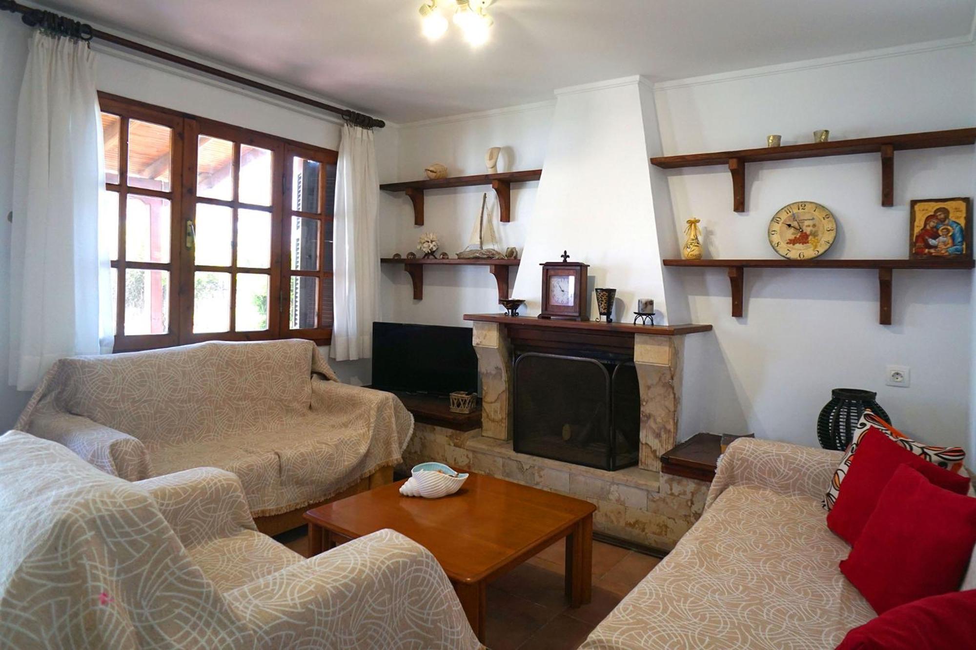Avdira Seaside House Villa Bagian luar foto