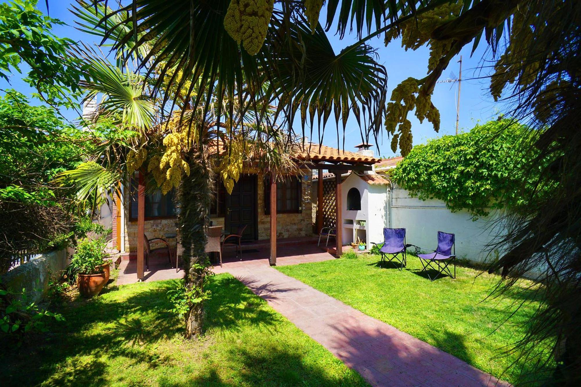 Avdira Seaside House Villa Bagian luar foto