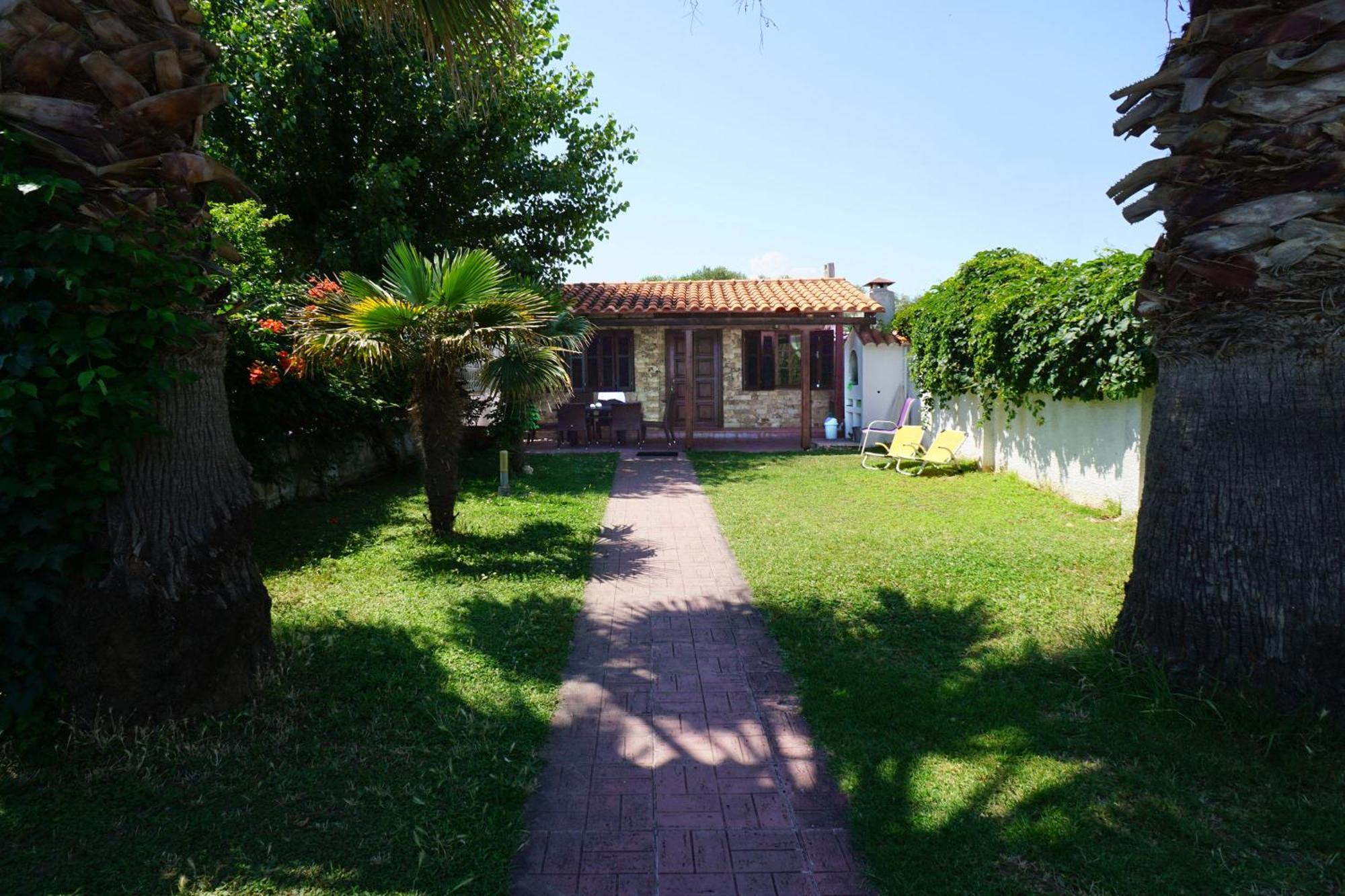 Avdira Seaside House Villa Bagian luar foto