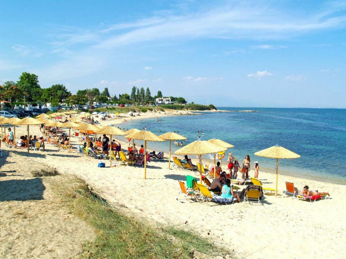 Avdira Seaside House Villa Bagian luar foto