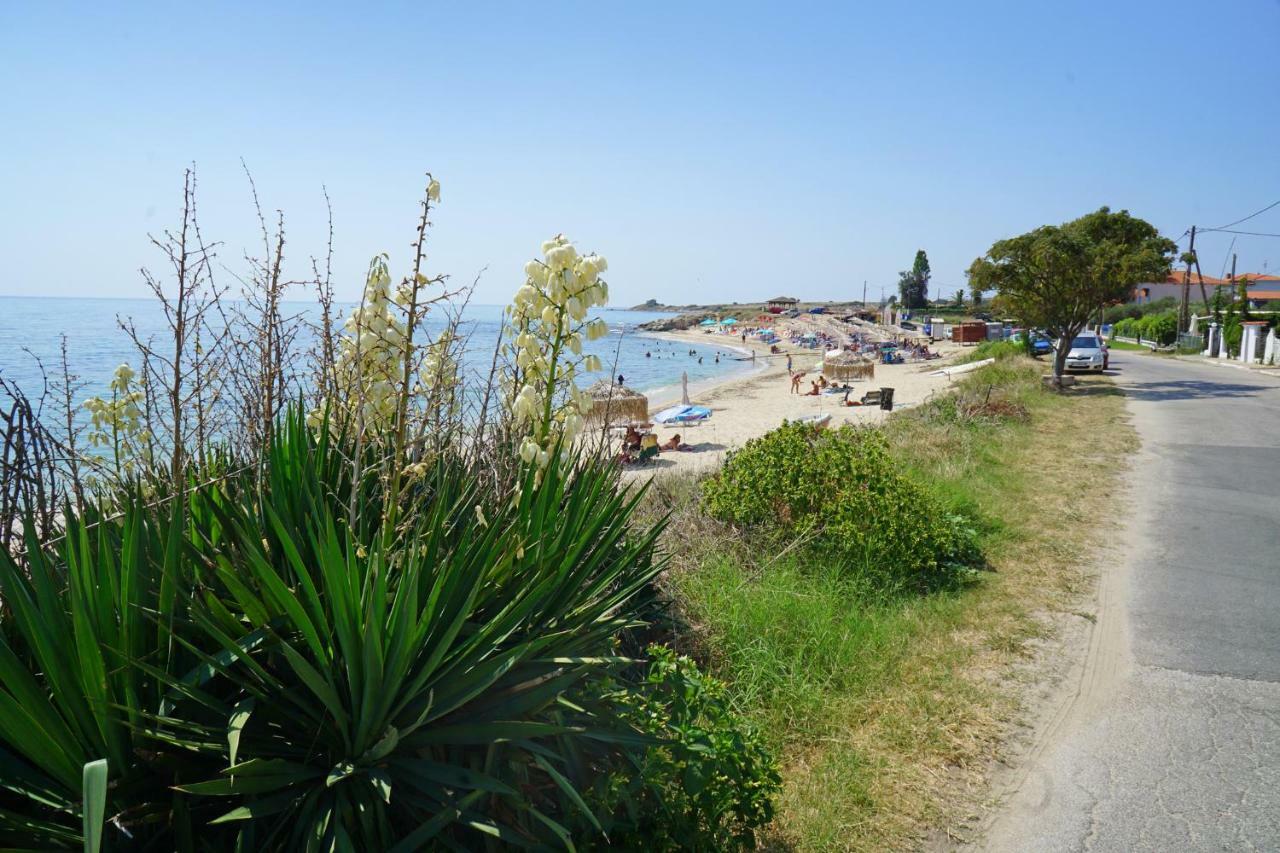 Avdira Seaside House Villa Bagian luar foto