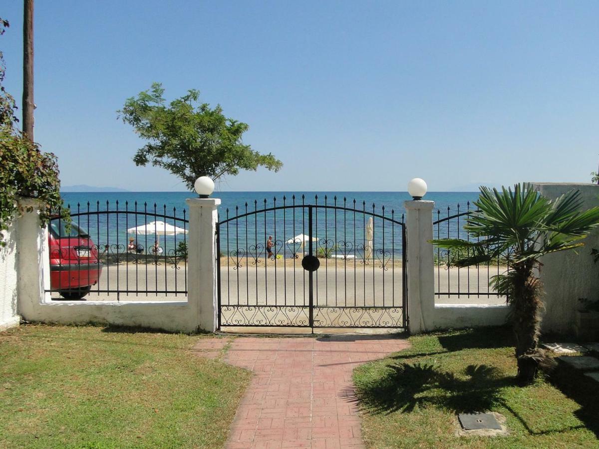 Avdira Seaside House Villa Bagian luar foto
